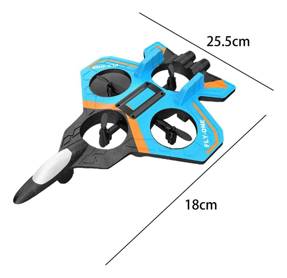 Літак винищувач на радіокеруванні (пульт, акумулятор, підсвітка) S2 - 4