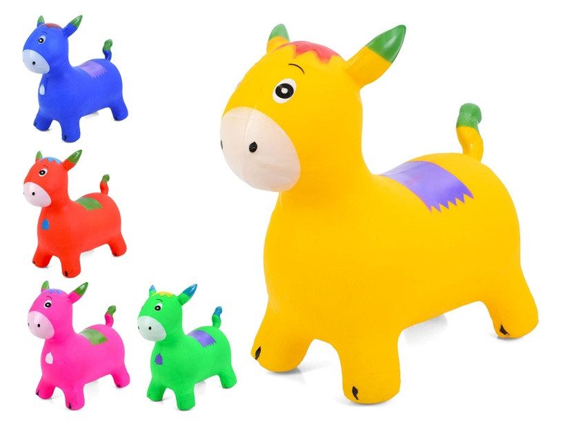 Стрибун-тварини Конячка дитячий (ПВХ, 1300 г) MS 4844