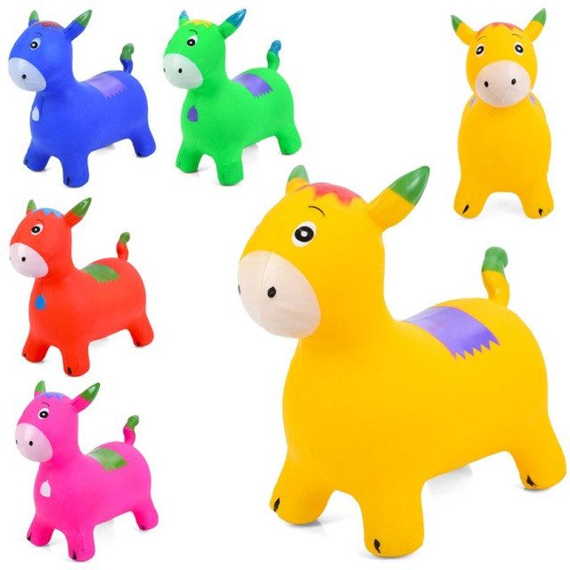 Стрибун-тварини Конячка дитячий (ПВХ, 1300 г) MS 4844 - 6