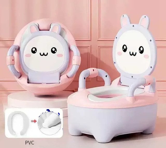 Дитячий горщик стільчик з м'яким сидінням Зайчик Bimbo ВМ-21533 - 4