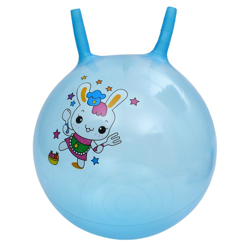 М'яч для фітнесу з ріжками Тваринки (45 см, 350 г) MS 4859 - 3