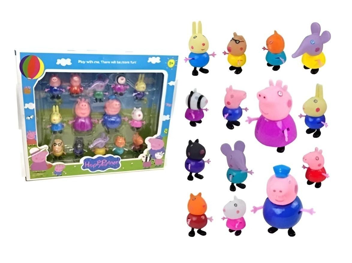 Набір героїв Друзі свинки (14 фігурок персонажів) YM 6777