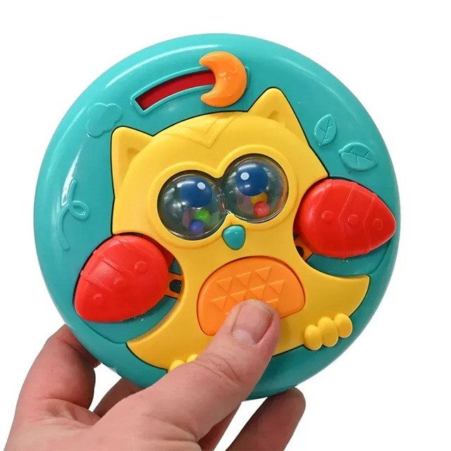 Музична гра сортер WToys (барабан, тріскачка, годинник) 42766 - 6