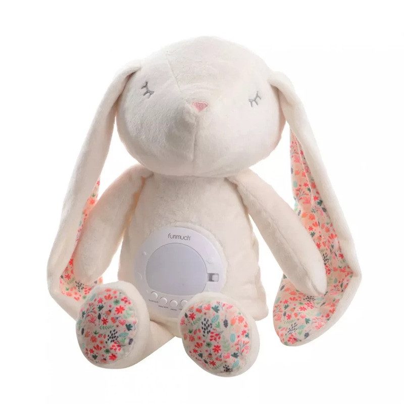 Музичний плюшевий нічник Кролик (з функцією колисання) FM666-79 - 3