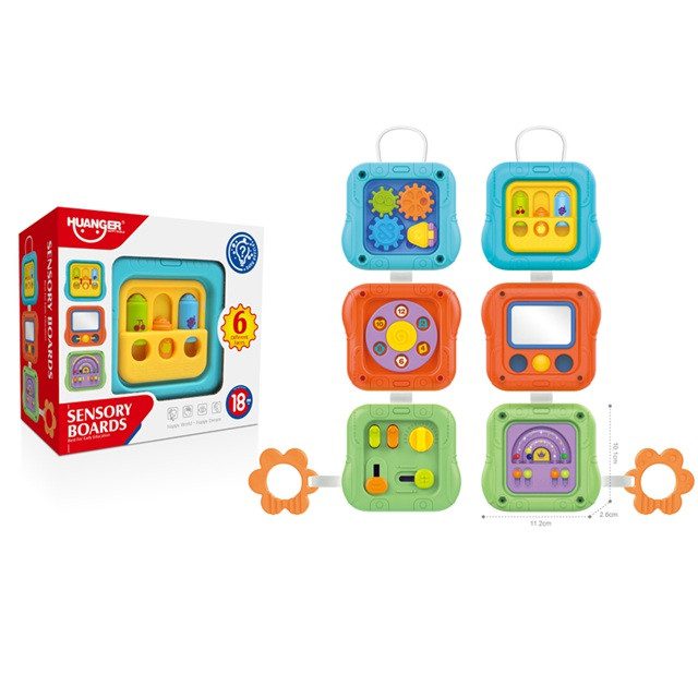 Бізікуб для розвитку дрібної моторики (багатофункціональний) HE8030 - 5