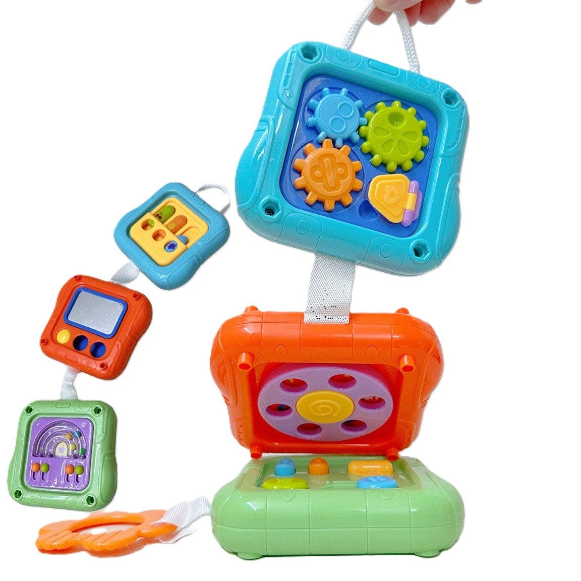 Бізікуб для розвитку дрібної моторики (багатофункціональний) HE8030 - 7