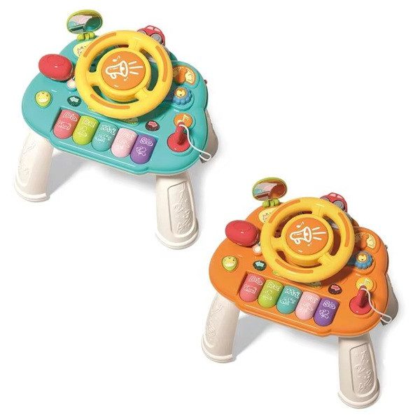 Розвиваючий багатофункціональний столик з кермом YL522 - 5