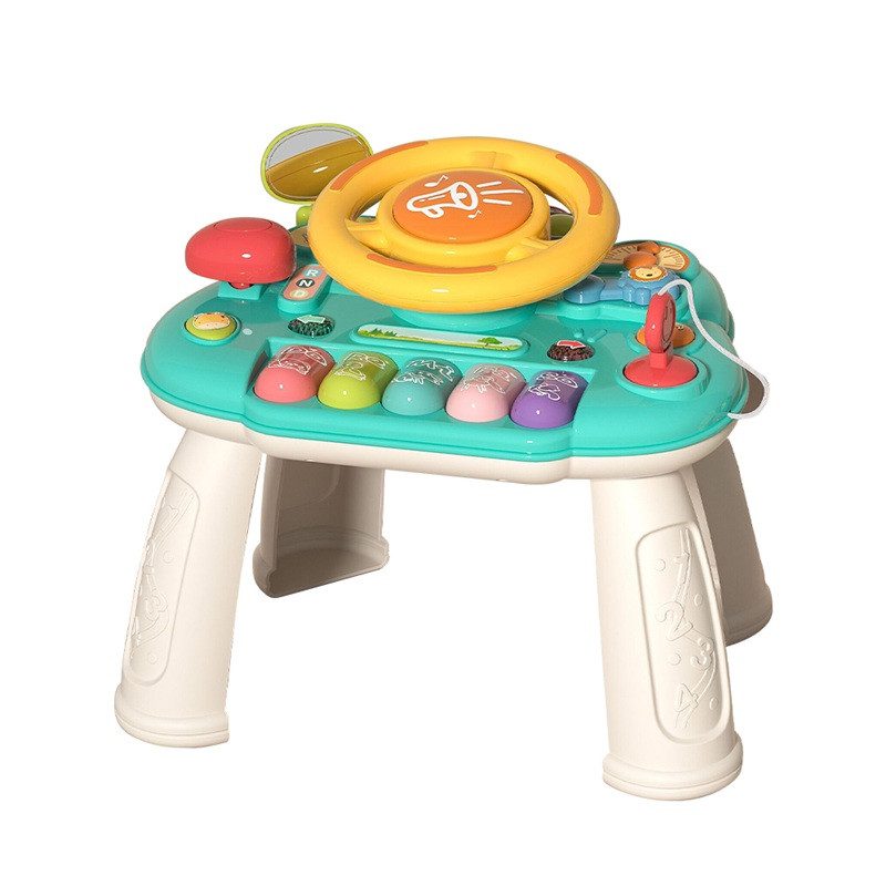 Розвиваючий багатофункціональний столик з кермом YL522 - 2