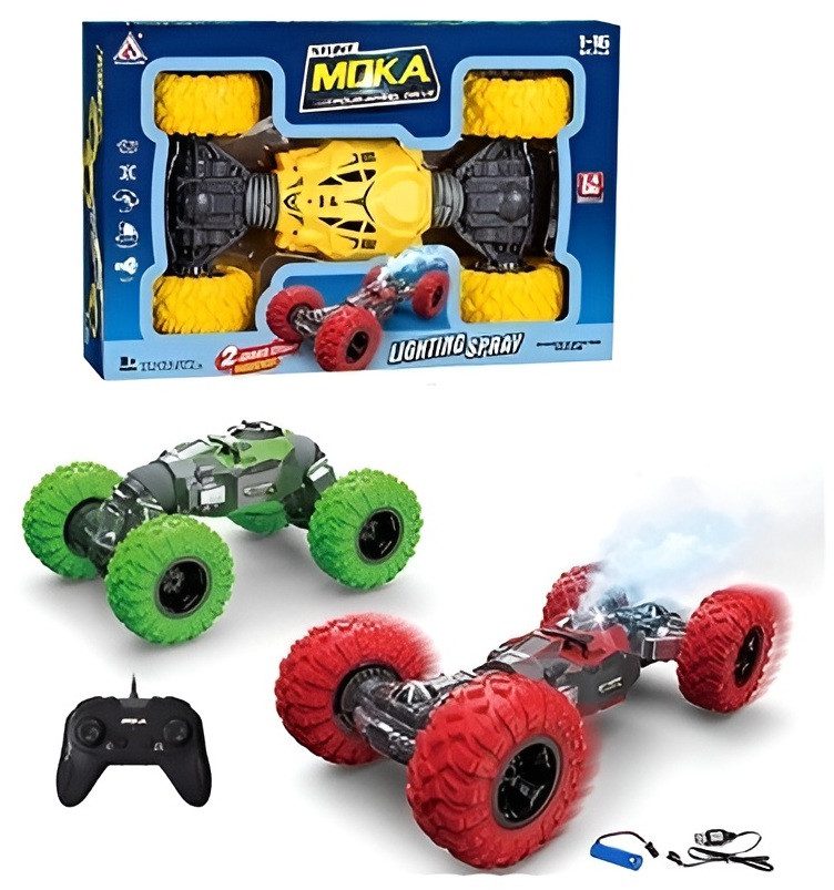 Всюдихід трюкач twist на радіоуправлінні (пульт, пар/дим) 8023-S