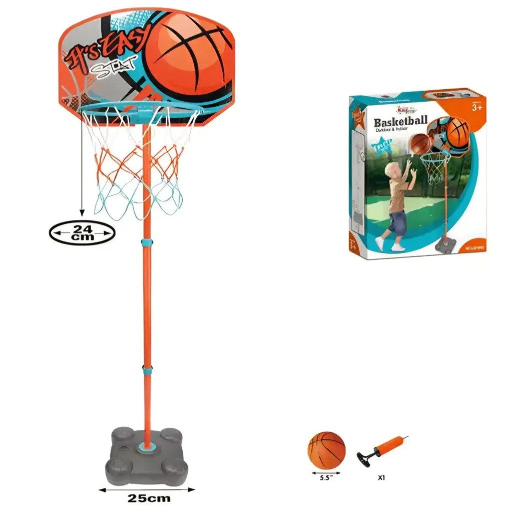 Баскетбольне кільце на стійці (109/141 см, щит, м'яч) MR 1551 - 2