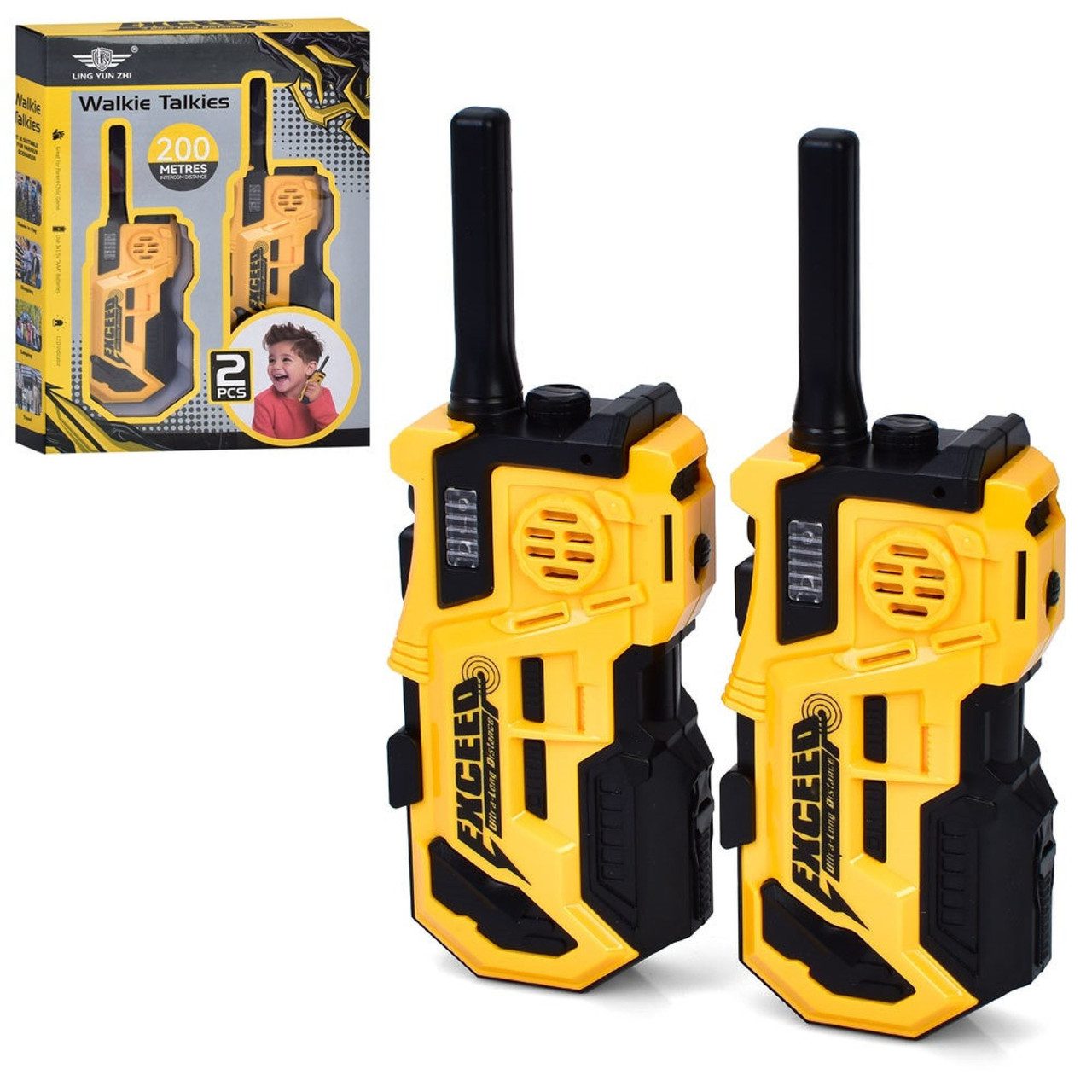 Дитячі рації Walkie Talkie Exceed (2 шт, 16 см) LZ079