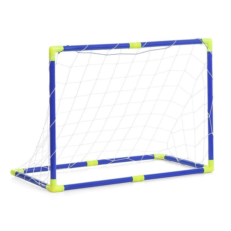 Футбольні ворота із сіткою, накладкою мішенню, м'ячем та насосом MR 1398 - 3