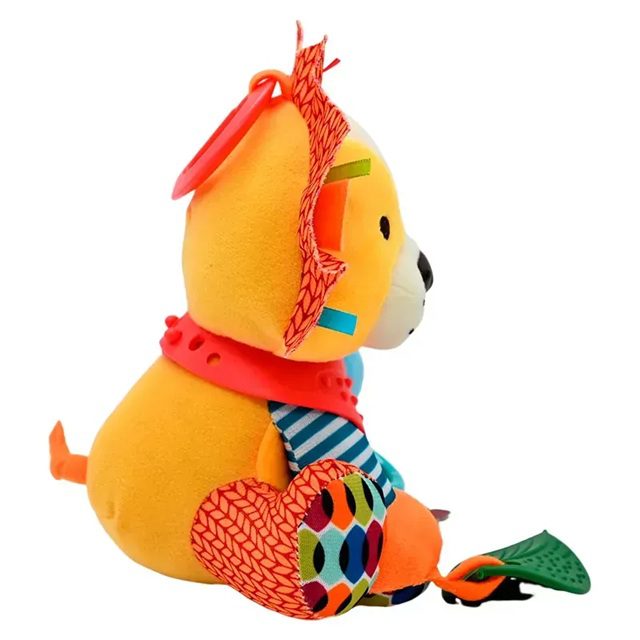 М'яке брязкальце підвіска (з дзвіночком та прорізувачем) L1539/L1540/L1541 - 4