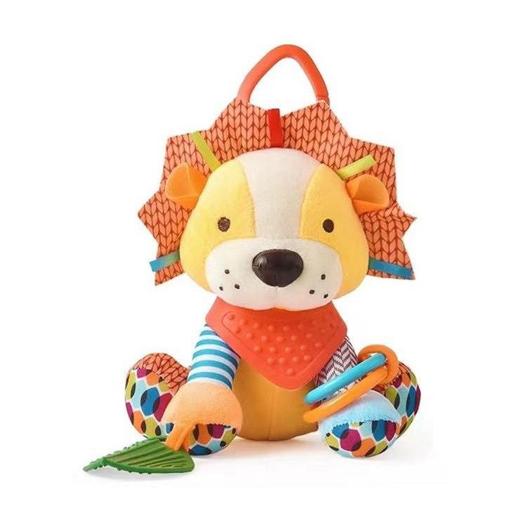 М'яке брязкальце підвіска (з дзвіночком та прорізувачем) L1539/L1540/L1541 - 6