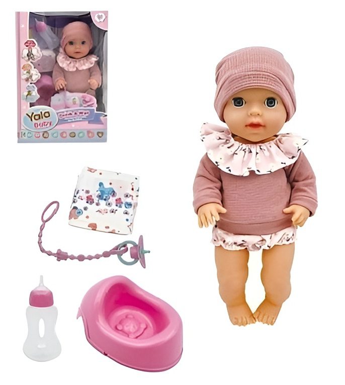 Інтерактивний функціональний пупс Yala Baby (40 см, з горщиком та аксесуарами) YL2440E-E/YL2440E-F/YL2440E-N - 3