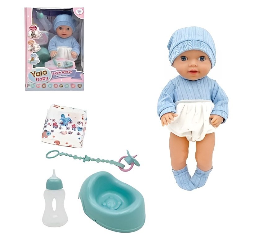 Інтерактивний функціональний пупс Yala Baby (40 см, з горщиком та аксесуарами) YL2440E-E/YL2440E-F/YL2440E-N - 4