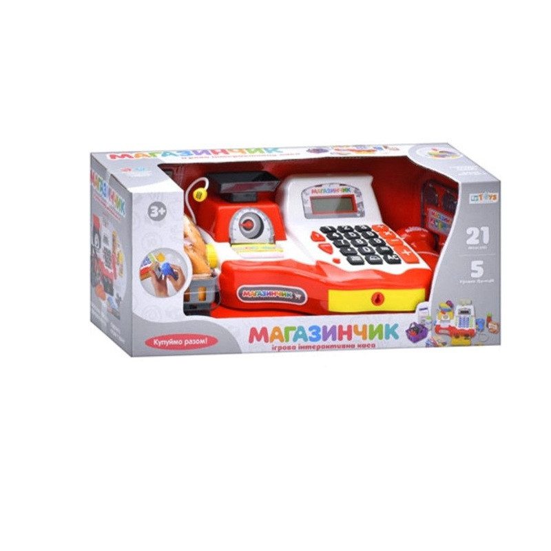 Дитячий касовий апарат Магазинчик Limo Toy 7162-1 UA - 3
