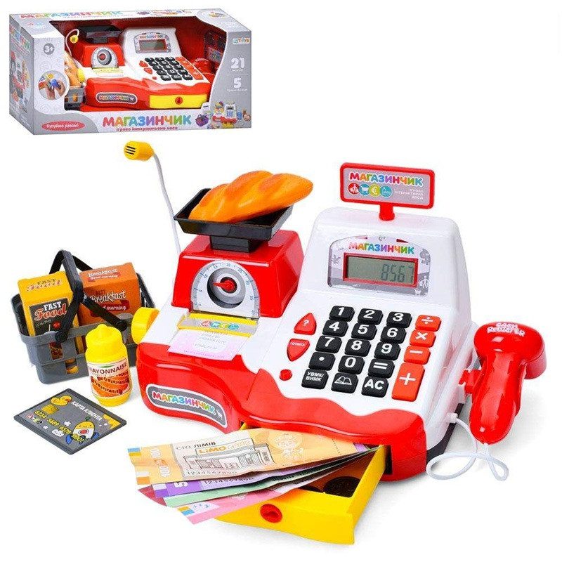 Дитячий касовий апарат Магазинчик Limo Toy 7162-1 UA