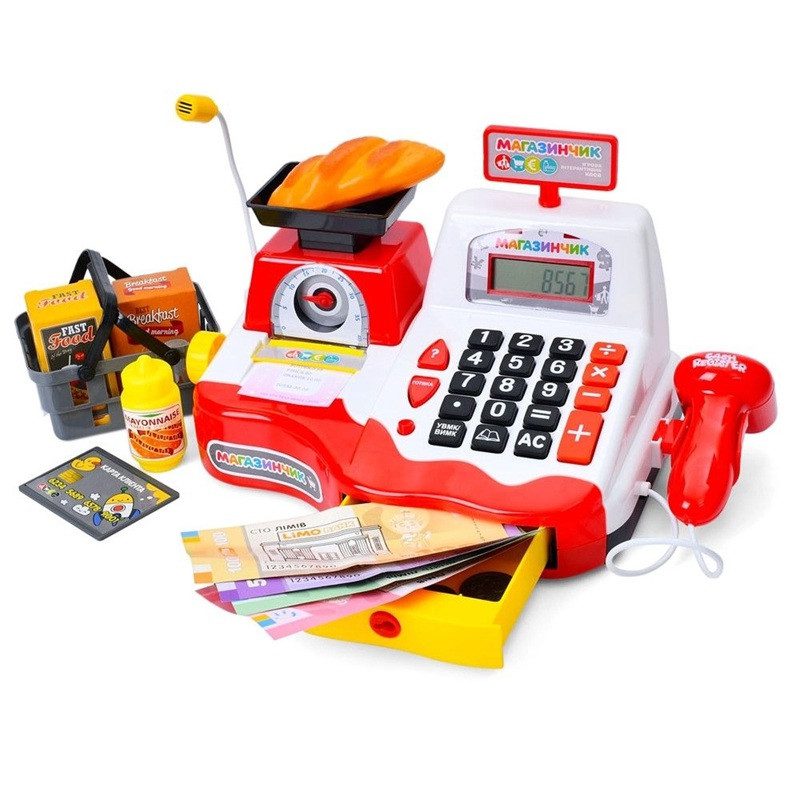 Дитячий касовий апарат Магазинчик Limo Toy 7162-1 UA - 2