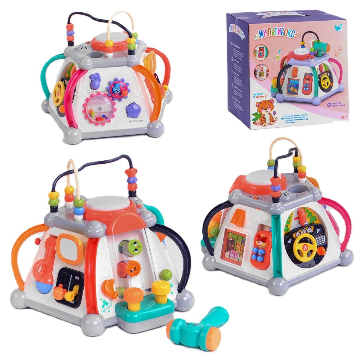 Музичний мультибокс WToys (УКР) 12892