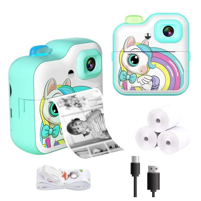 Дитячий цифровий фотоапарат принтер Print Camera C 72977 - 2