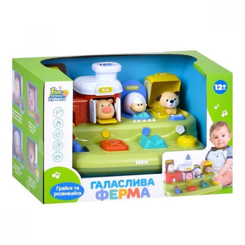 Навчальна розвиваюча гра Галаслива ферма Limo Toy FT 0059 - 2