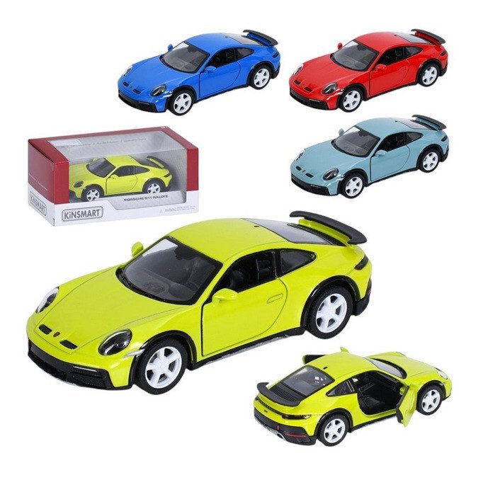 Модель легкова Kinsmart Porsche 911 Rallye 5'' KT5467W