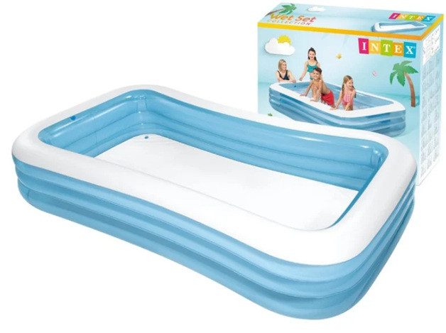 Надувний басейн Intex (прямокутний, 305х183х56 см, 1020 л) 58484 NP - 4