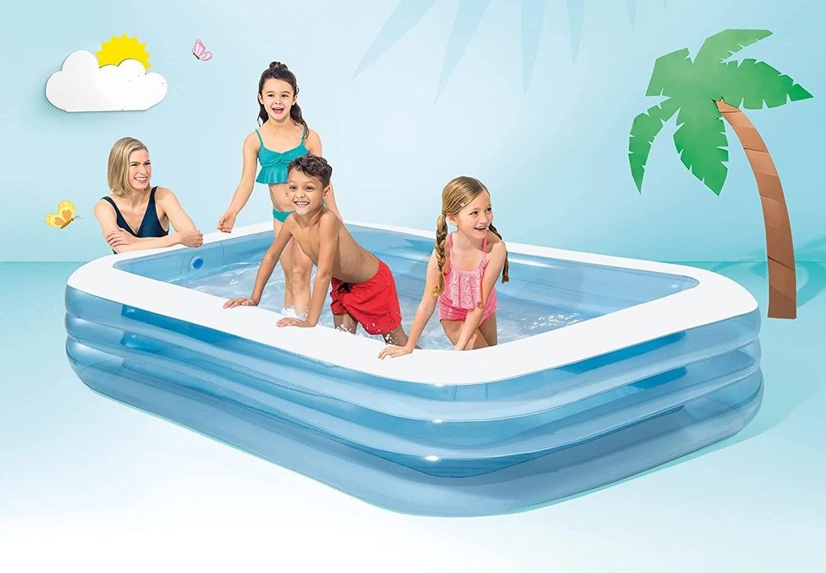 Надувний басейн Intex (прямокутний, 305х183х56 см, 1020 л) 58484 NP - 9