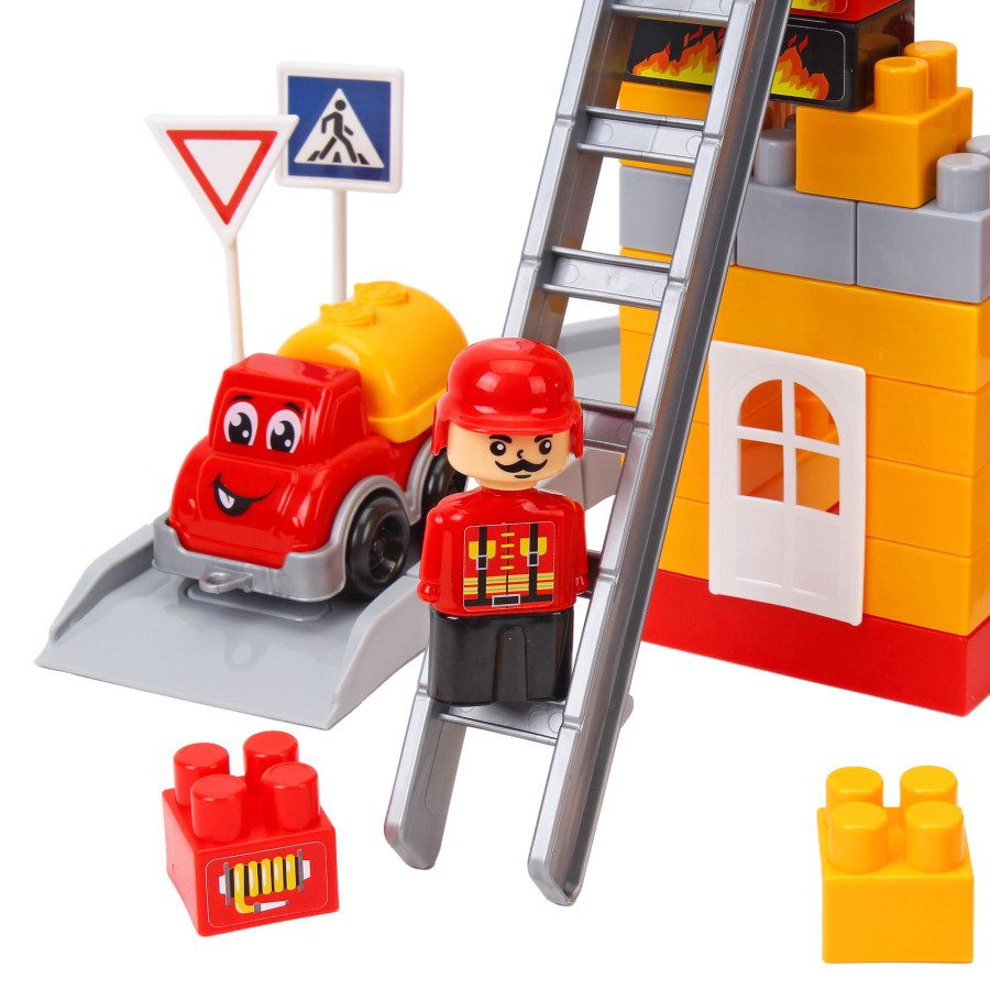 Іграшка дитяча Конструктор Fire department ТехноК (160 дет.) 3410 - 8