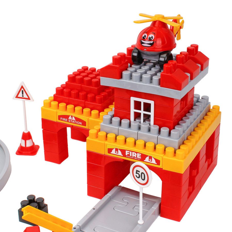Іграшка дитяча Конструктор Fire department ТехноК (160 дет.) 3410 - 4