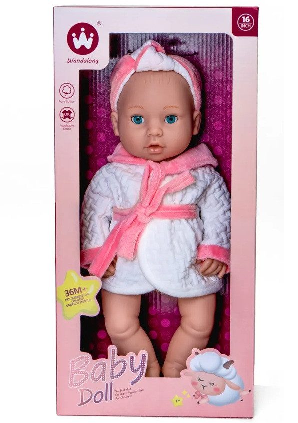 Пупс Baby Doll (пластик, 40 см) W16T-04A/06A - 9