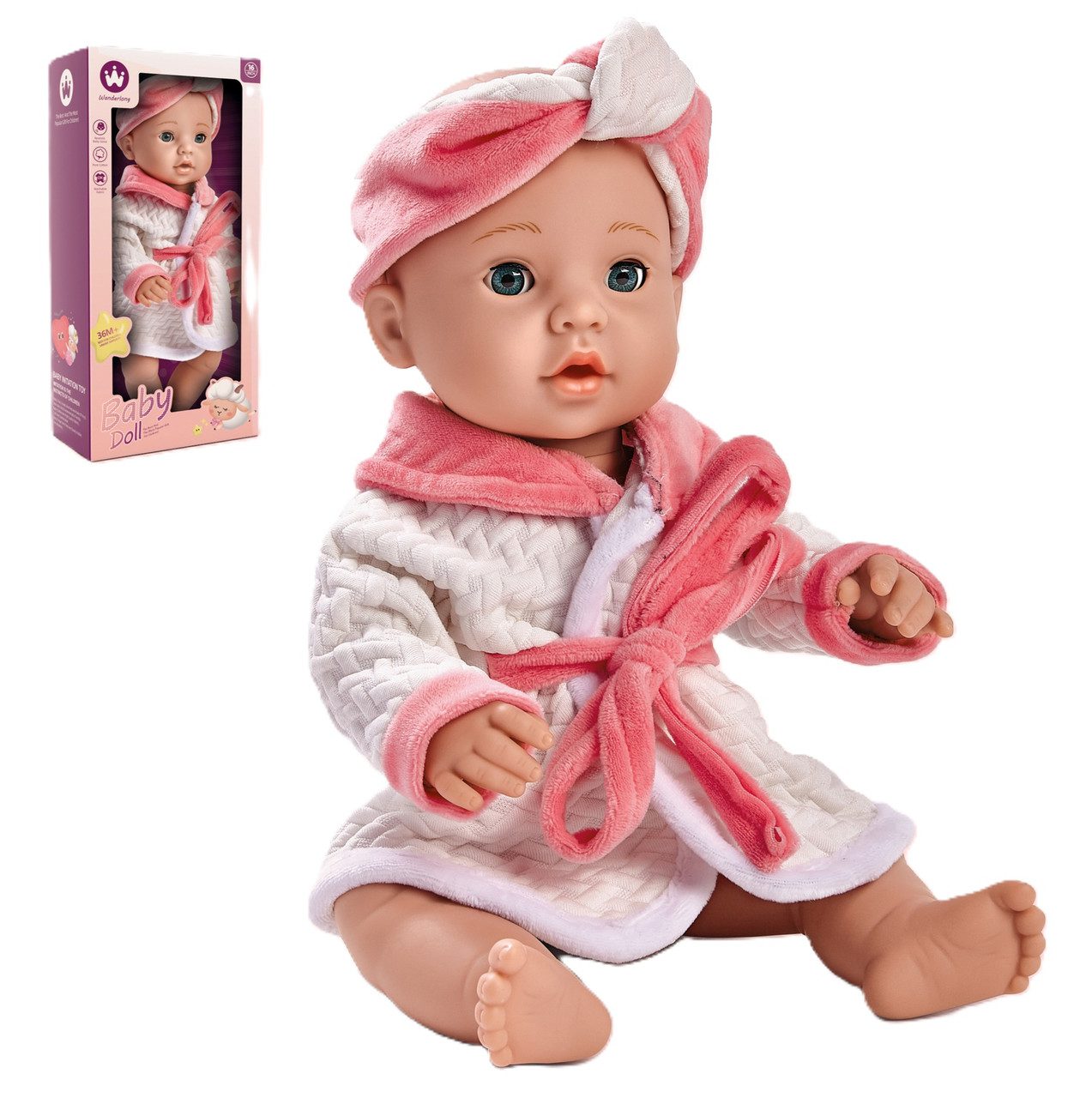 Пупс Baby Doll (пластик, 40 см) W16T-04A/06A - 8