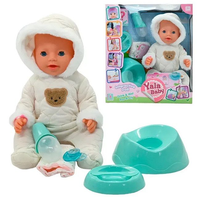 Інтерактивний пупс Yala Baby з горщиком (45 см, плаче сльозами) BL242N - 5