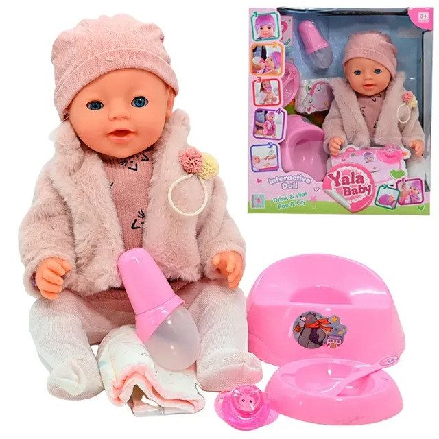 Інтерактивний пупс Yala Baby з горщиком (45 см, плаче сльозами) BL242S - 8