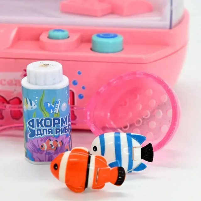Музичний акваріум з водою та рибками (Bluetooth, нічник, підсвічування) WToys 49579 - 3