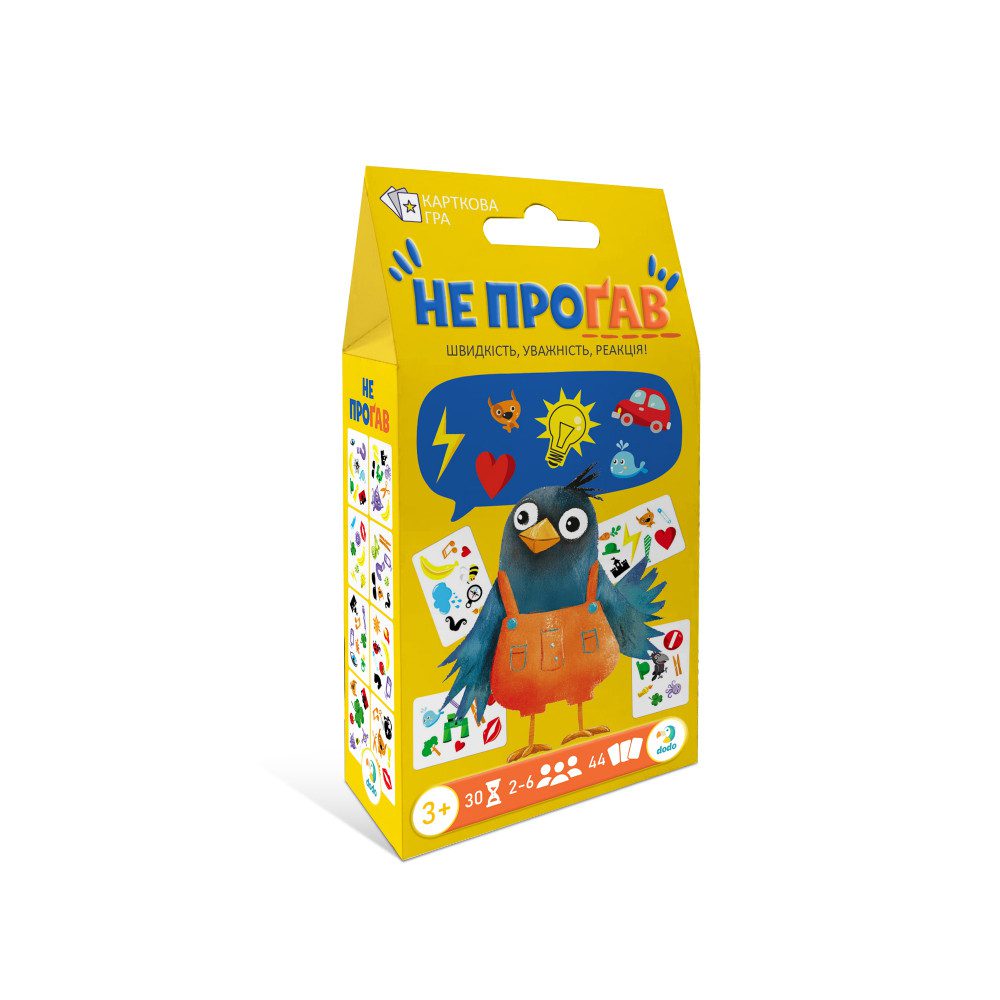 Карткова гра Не проґав (Знайди пару) Dodo 301237 - 4