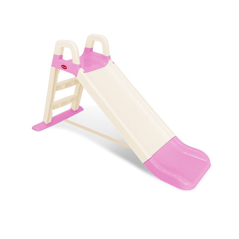 Дитяча пластикова гірка для катання (спуск 140 см) Doloni Toys 0140/17 світло-рожевий/кремовий - 3