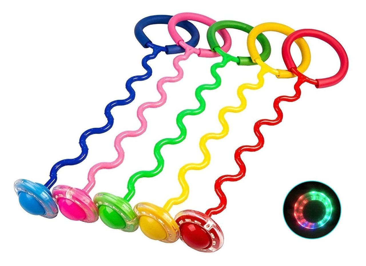Скакалка на одну ногу з підсвічуванням (нейроскакалка, 62 см) BT-JR-0030 - 2