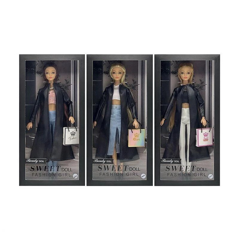 Шарнірна лялька модниця Fashion Girl в коробці (29 см) XD121-4