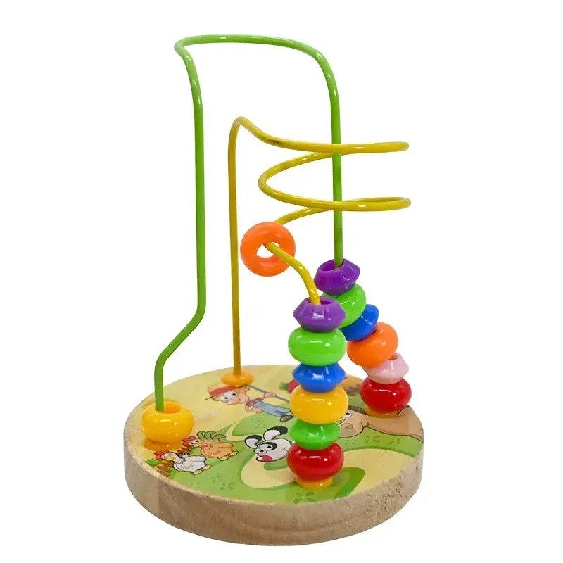 Пальчиковий лабіринт (дерев'яний, на проволці) WToys 37800 - 4