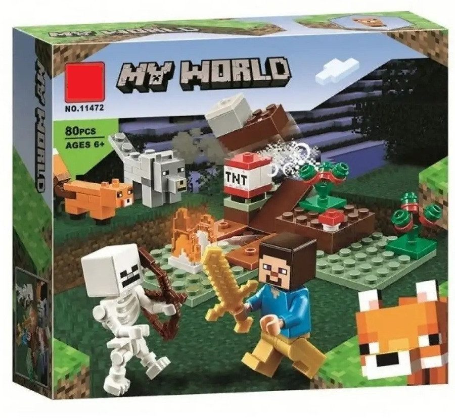 Конструктор My World Лісовий бій (80 дет.) 11472 - 3