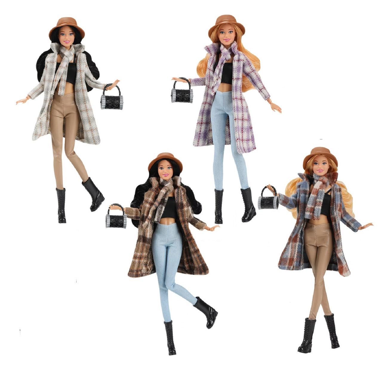 Шарнірна лялька модниця Winter Fashion в коробці (29 см) 2004