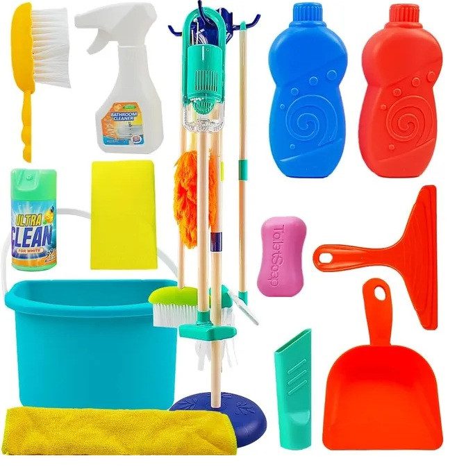 Набір для прибирання з пилососом та аксесуарами (на батарейках) A53-1 - 9