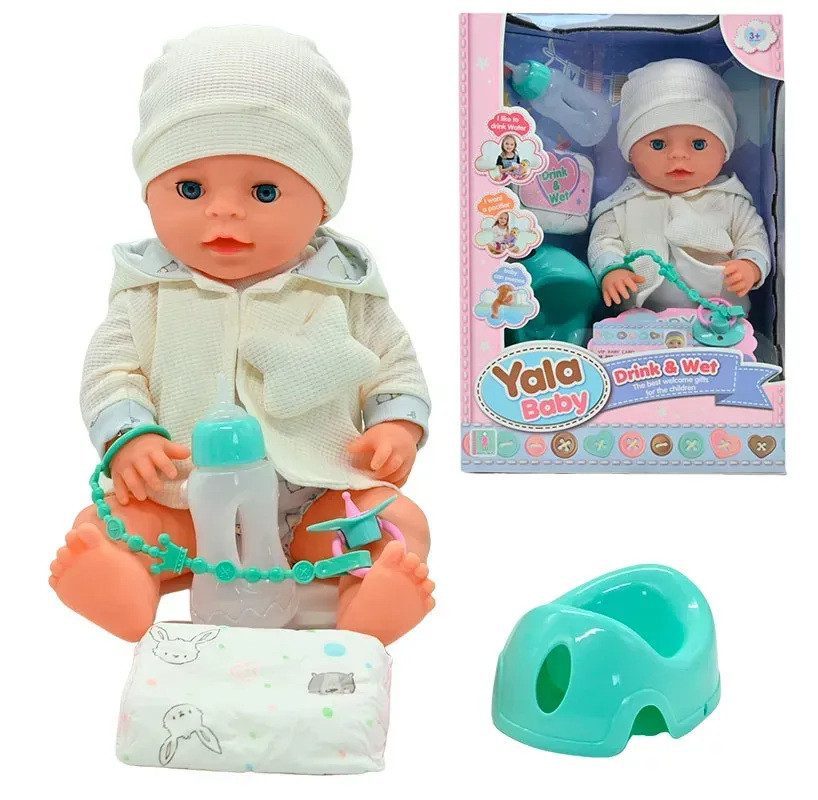Функціональний пупс Yala Baby (40 см, з горщиком та аксесуарами) YL 2440 A-L