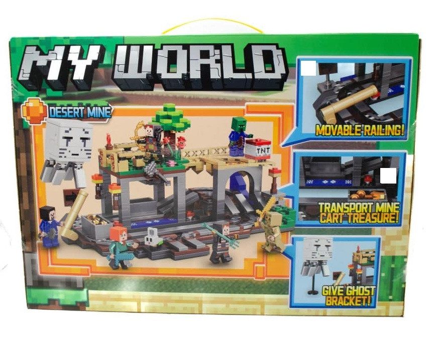 Конструктор MyWorld Пустельна шахта (647 дет.) 6658 - 2