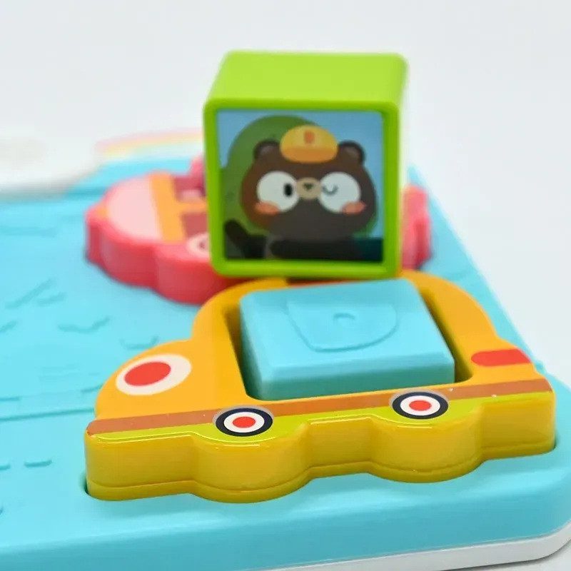 Бізіборд Цікаві подорожі WToys (сортер, казки, пісні) 52778 - 2