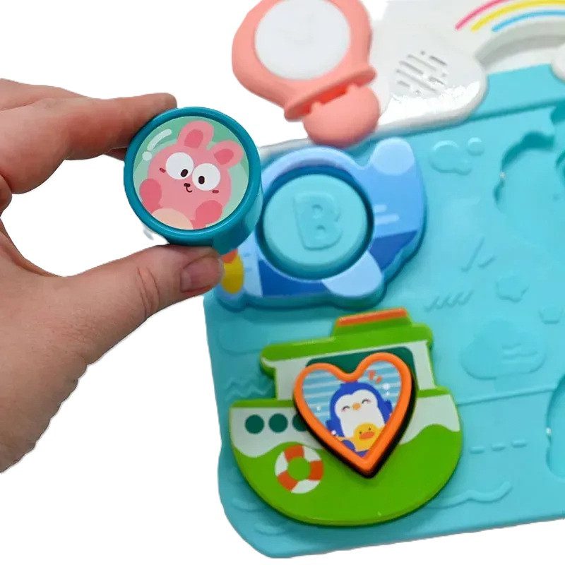 Бізіборд Цікаві подорожі WToys (сортер, казки, пісні) 52778 - 6
