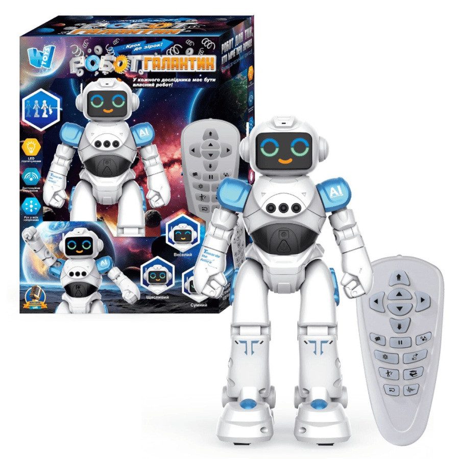 Дитячий інтерактивний робот на радіокеруванні Галактика WToys 62313