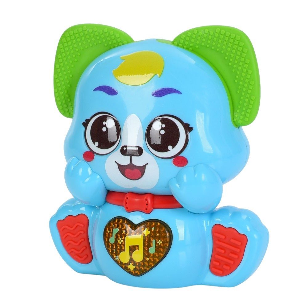 Навчальна гра Лепетунчик песик з вушками прорізувачами Limo Toy (сенсор, повтор, казки) FT 0069 - 4